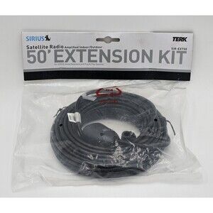 Sirius Satellite Radio 50 Ft Extension Kit TERK SIR-EXT50 Indoor/Outdoor New